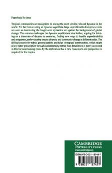 Dynamics of Tropical Communities