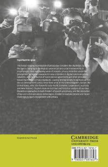 New Dimensions in Privacy Law