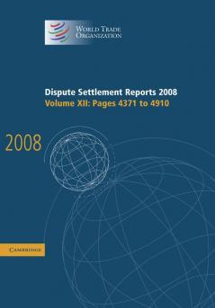 Dispute Settlement Reports 2008
