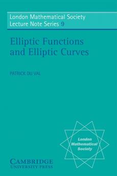 Elliptic Functions and Elliptic Curves