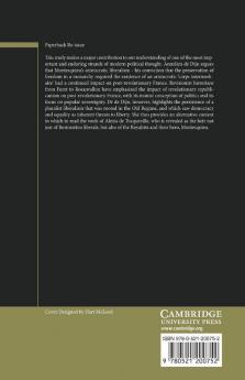 French Political Thought from Montesquieu to Tocqueville