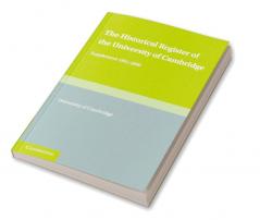The Historical Register of the University of Cambridge