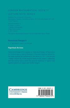 Numerical Ranges II
