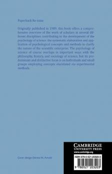 Psychology of Science