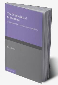 The Originality of St Matthew