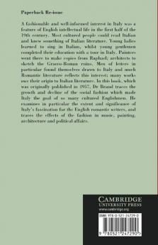 Italy and the English Romantics