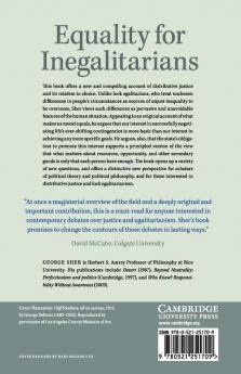 Equality for Inegalitarians