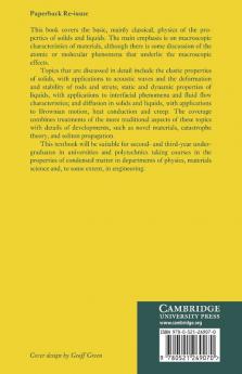 An Introduction to the Properties of Condensed Matter