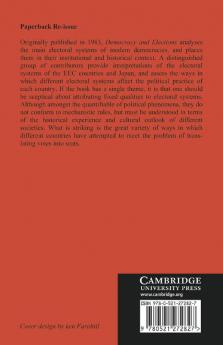 Democracy and Elections