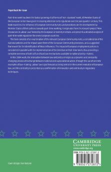 Employment Policy and the Regulation of Part-Time Work in the European Union
