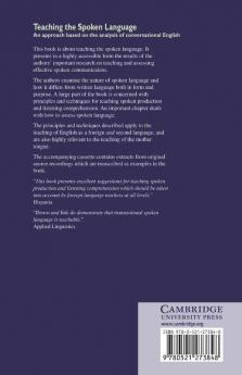 Teaching the Spoken Language