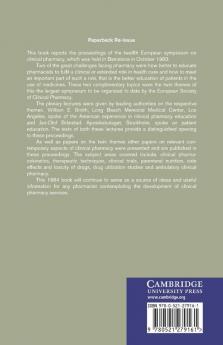 Clinical Pharmacy and Patient Education