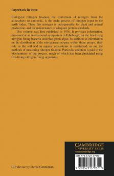 Nitrogen Fixation by Free-Living Micro-Organisms