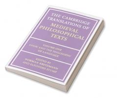 The Cambridge Translations of Medieval Philosophical Texts