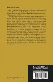 Selected Essays in Criticism