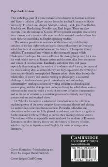 German Aesthetic and Literary Criticism