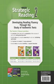 Strategic Reading Level 2 Teacher's Manual