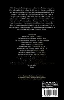 The Cambridge Companion to Modernism