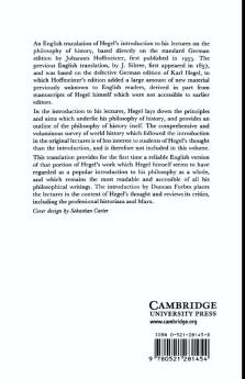 Lectures on the Philosophy of World History