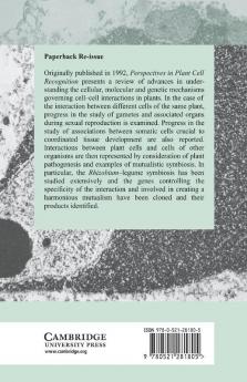 Perspectives in Plant Cell Recognition