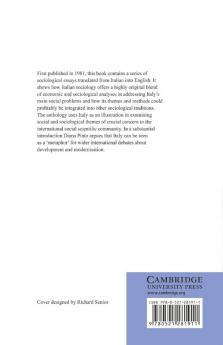 Contemporary Italian Sociology