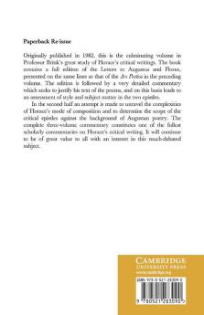 Horace on Poetry