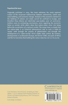 Nation State and the Economy in History