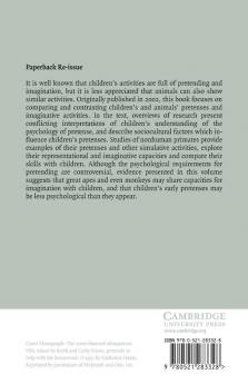 Pretending and Imagination in Animals and Children