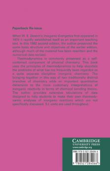 Inorganic Energetics