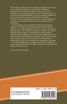 Central Africa to 1870