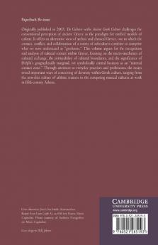 The Cultures Within Ancient Greek Culture
