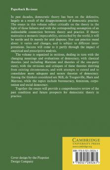 Democratic Theory and Practice