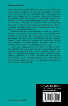 Resource and Environmental Economics