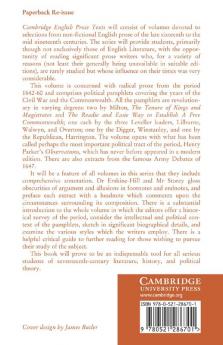 Revolutionary Prose of the English Civil War
