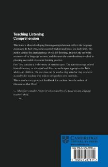 Teaching Listening Comprehension