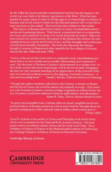 Science in Russia and the Soviet Union