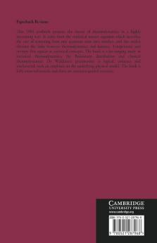 The Theory of Thermodynamics