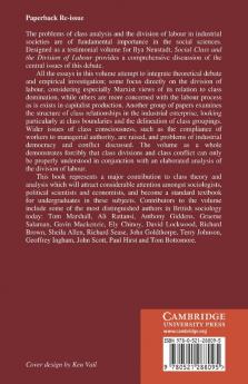 Social Class and the Division of Labour