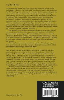 Archaeology as Human Ecology
