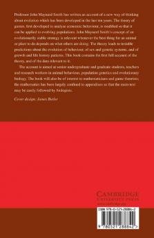 Evolution and the Theory of Games