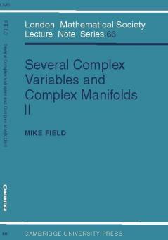 Several Complex Variables and Complex Manifolds