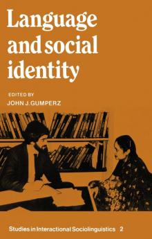 Language and Social Identity