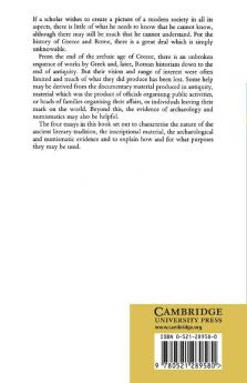 Sources for Ancient History