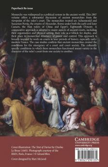 The Court and Court Society in Ancient Monarchies