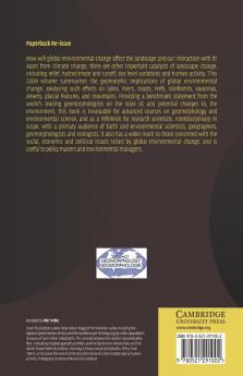 Geomorphology and Global Environmental Change