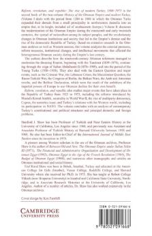History of the Ottoman Empire and Modern Turkey