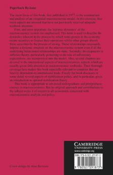 Macroeconomic Analysis and Stabilization Policy