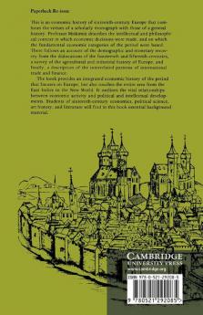 The Economy of Later Renaissance Europe 1460 1600