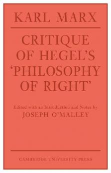 Critique of Hegel's 'Philosophy of Right'