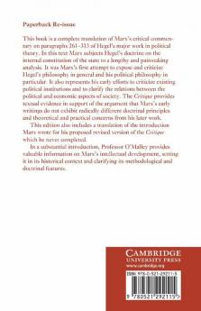 Critique of Hegel's 'Philosophy of Right'